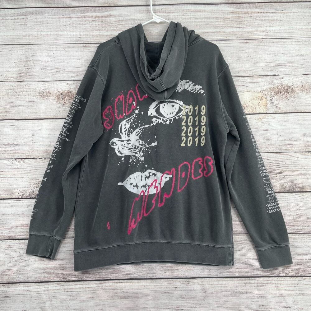 Shawn Mendes 2019 Tour Hoodie Sweatshirt Adult Size Large Gray